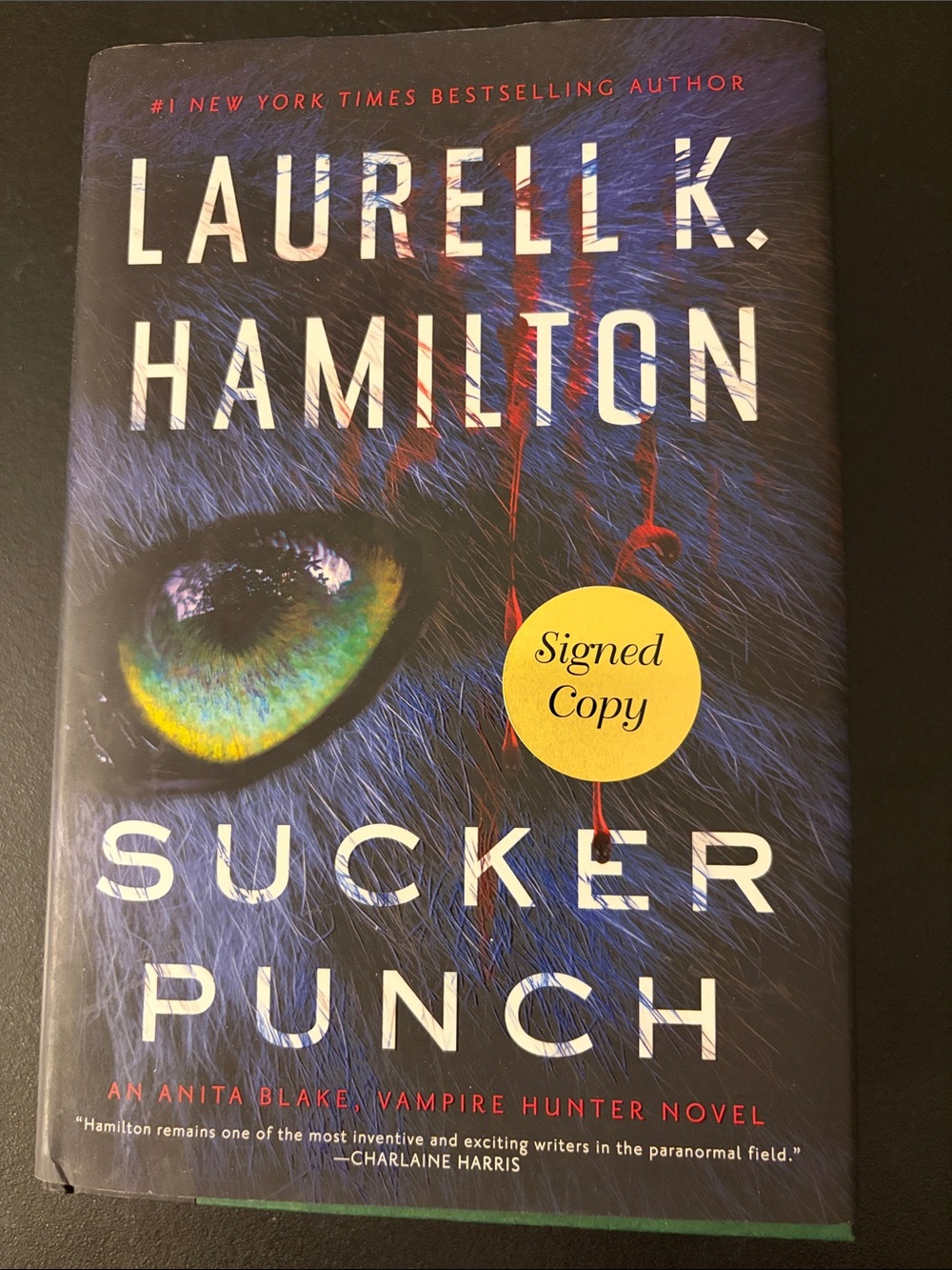 Laurell K. Hamilton - Sucker Punch (Signed Copy)